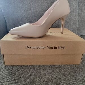 Chic Beige Stiletto Heels